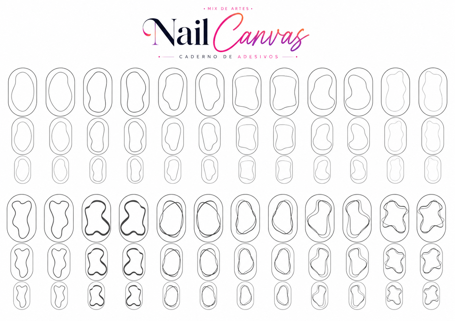 Molde do NailCanvas