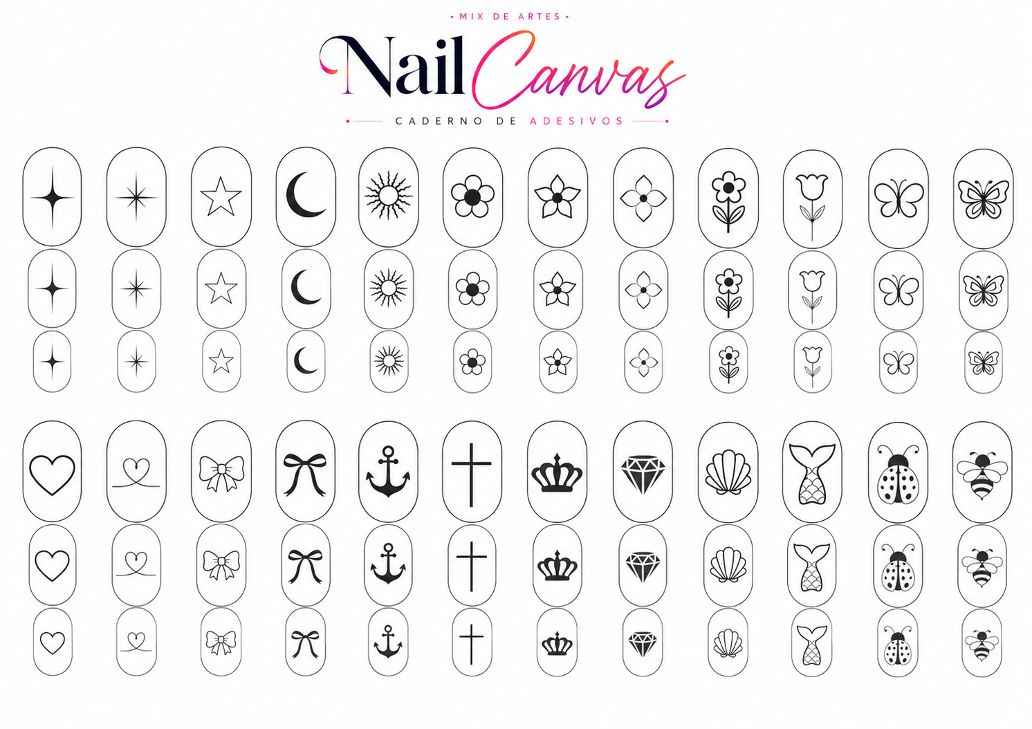 Molde do NailCanvas