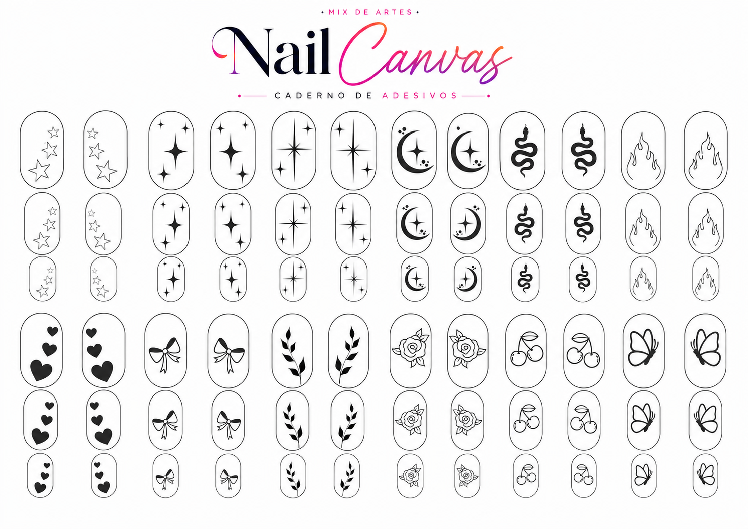 Molde do NailCanvas